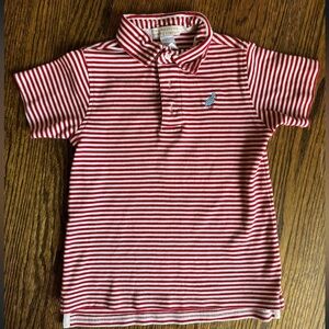TBBC red Polo EUC